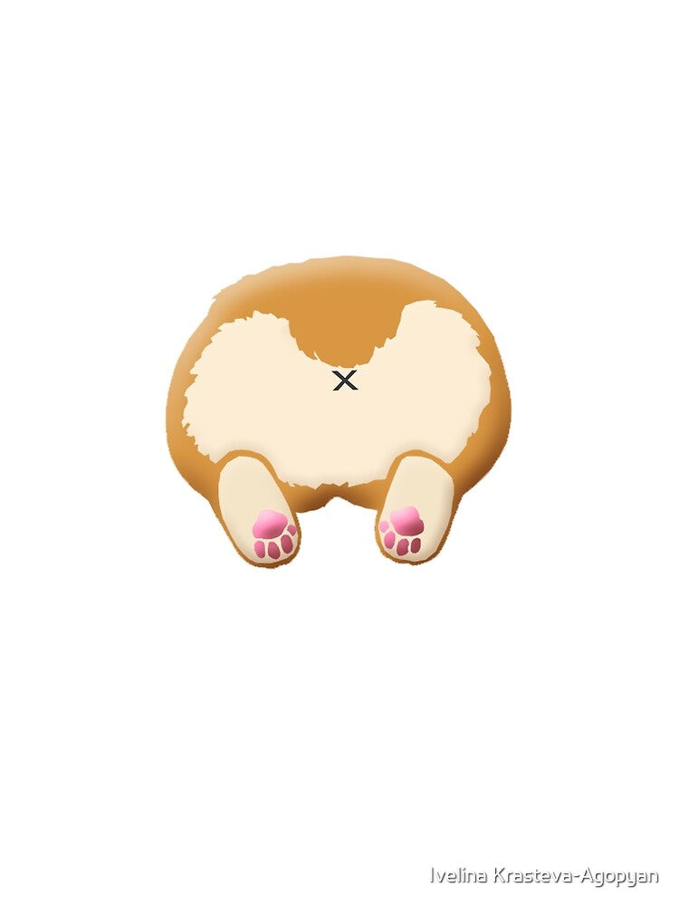 Corgi Butt by Ivelina Krasteva-Agopyan