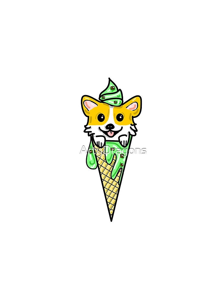 Chocolate Chip Corgi! by ArtyDragons