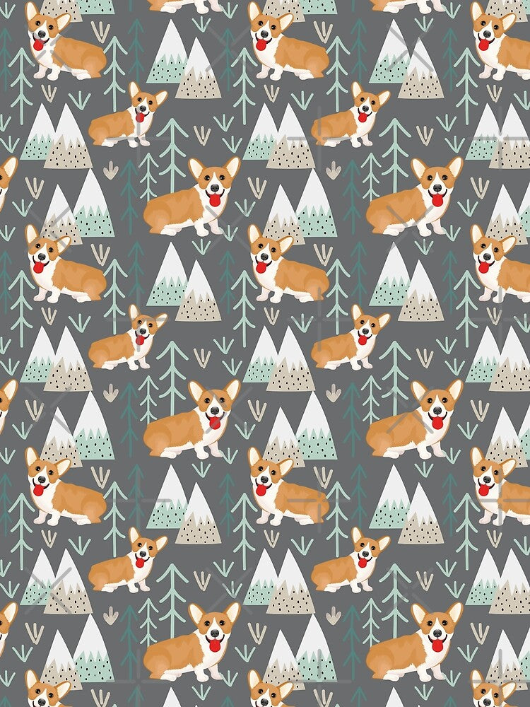 Corgi in the forest by UtArt