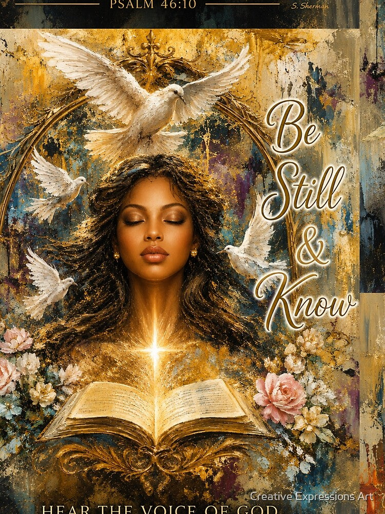Be still, and know that I am God by Creative Expressions Art