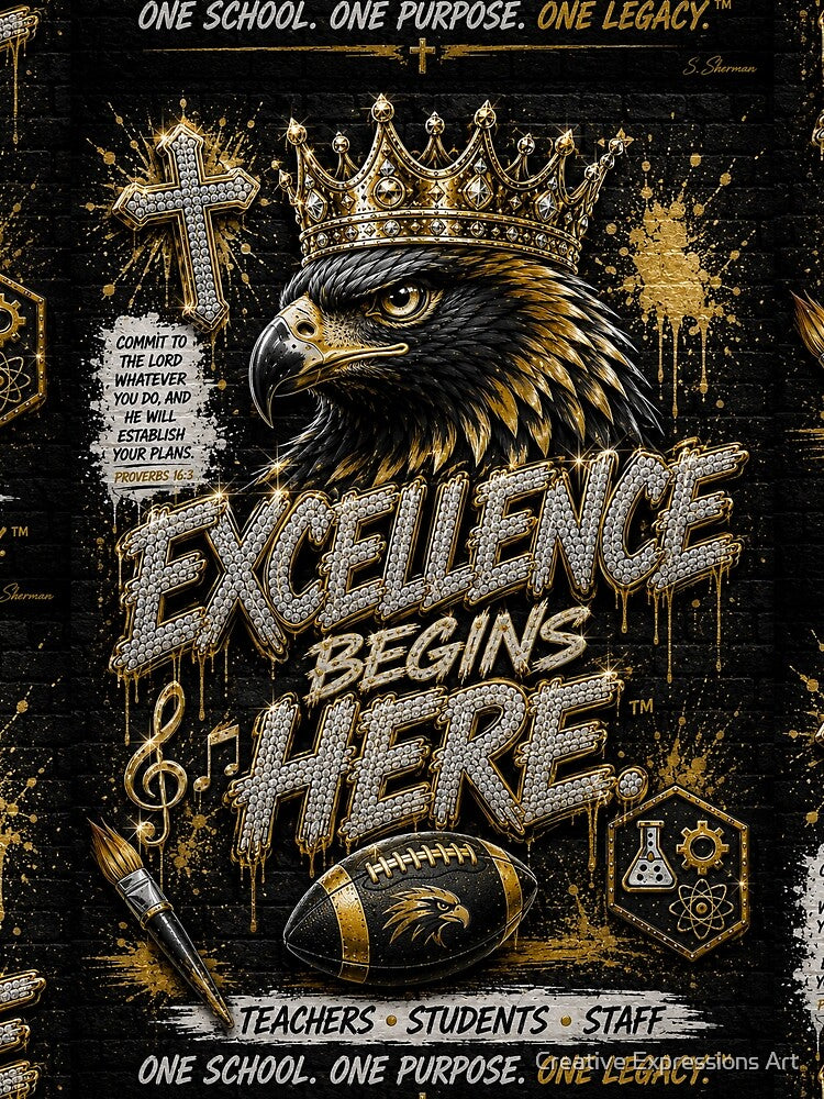 Excellence Begins Here™ | School Unity Collection™ by Creative Expressions Art