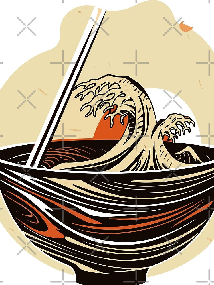 The Great Ramen off Kanagawa by DonDiLuca