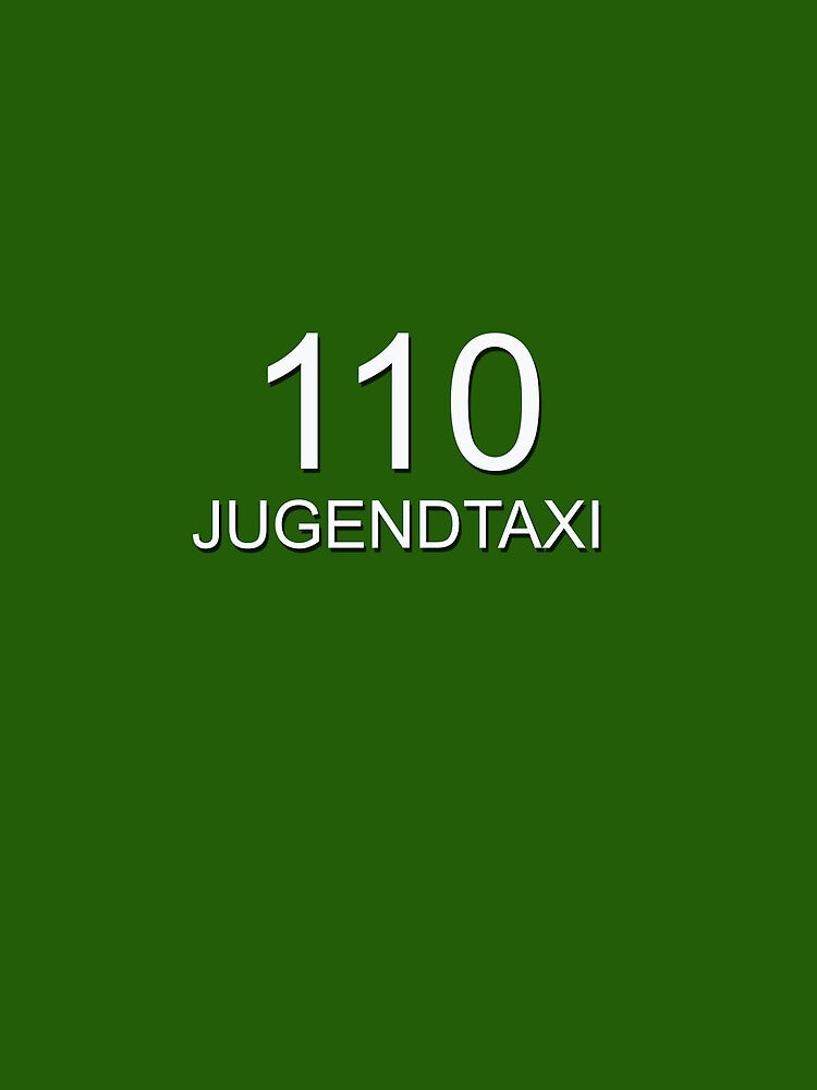 elbkatz` 110 JUGENDTAXI by Kathleen Follert