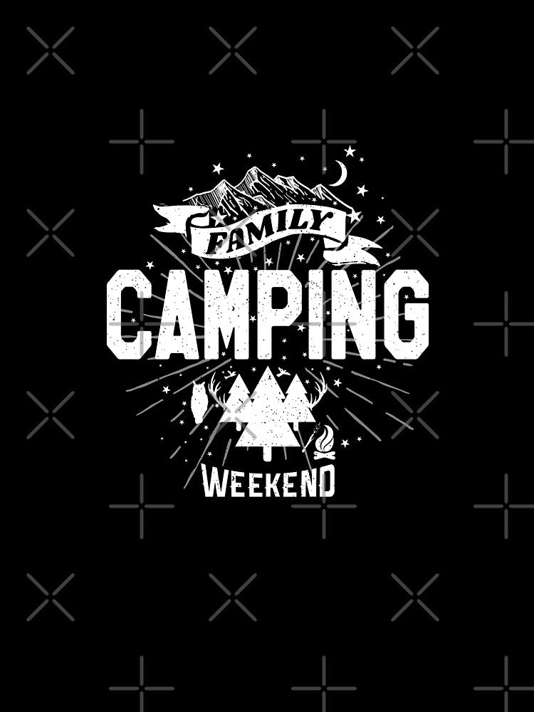 Family Camping Weekend by ChromanautMerch