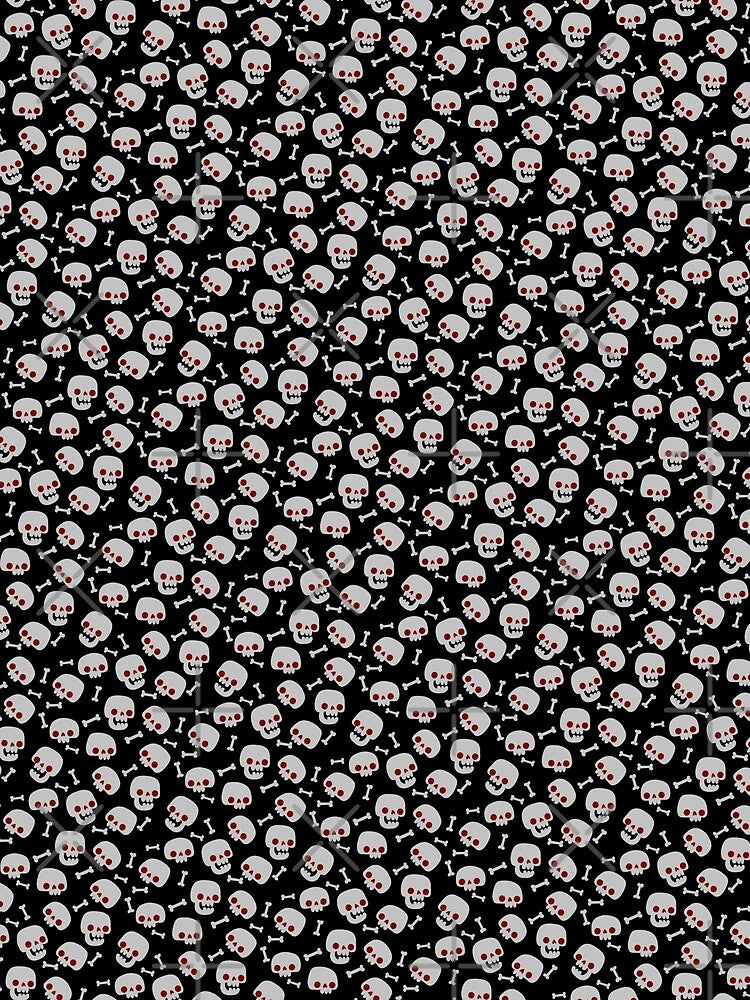 Skulls Pattern by xWiseGirl