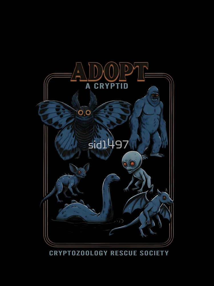 Adopt a Cryptid – Join the Cryptozoology Rescue Society by SidTastic