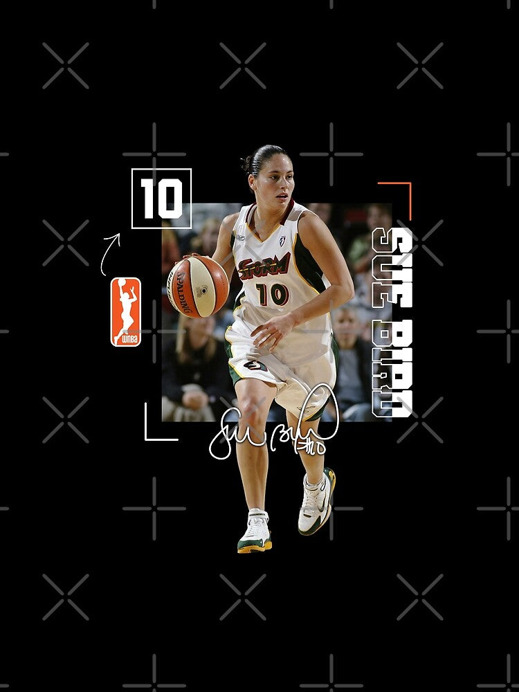 Sue Bird Legend Basketball 3000 Assists Signature Vintage Retro 80s 90s Bootleg Rap Style by LedanWyman