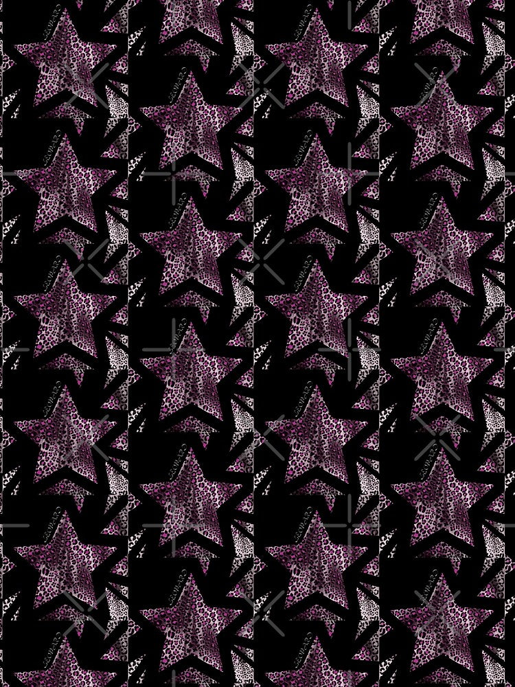 leopard PRINT STAR pattern by zzzozzo