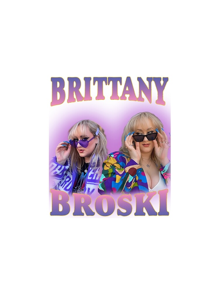 Brittany Broski Bootleg 90S Vintage Style Design by mcarthur-torie