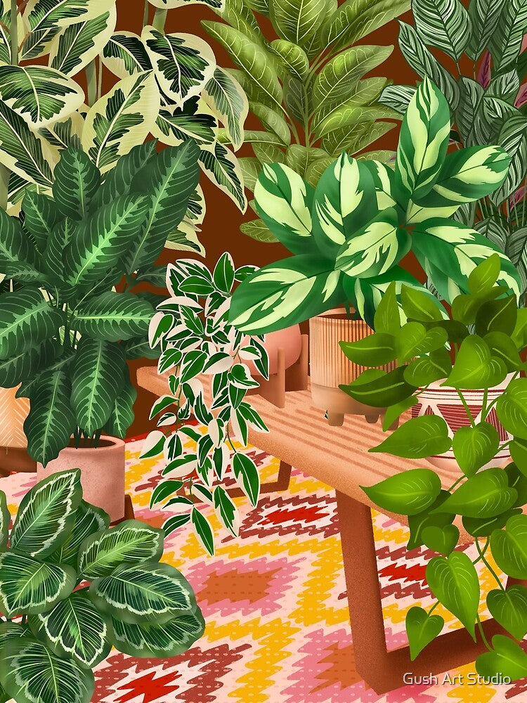 Colourful Plant Room by Ana Moguš