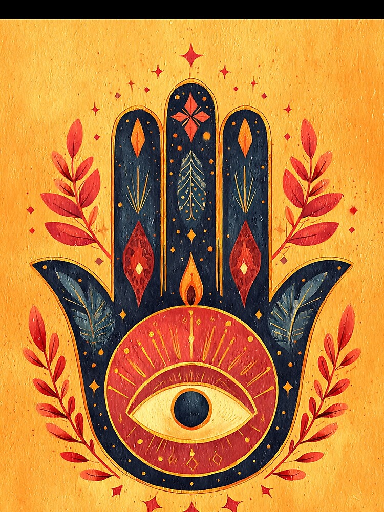 Spiritual Hamsa Hand Boho by bapupa