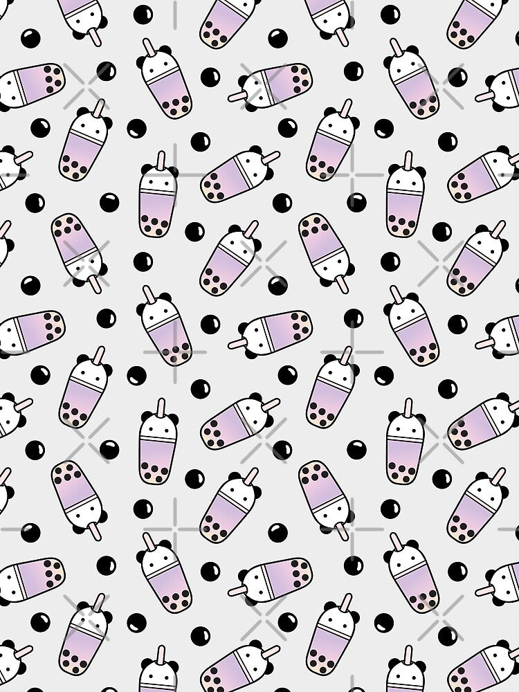 Boba Panda Taro by stephanydc