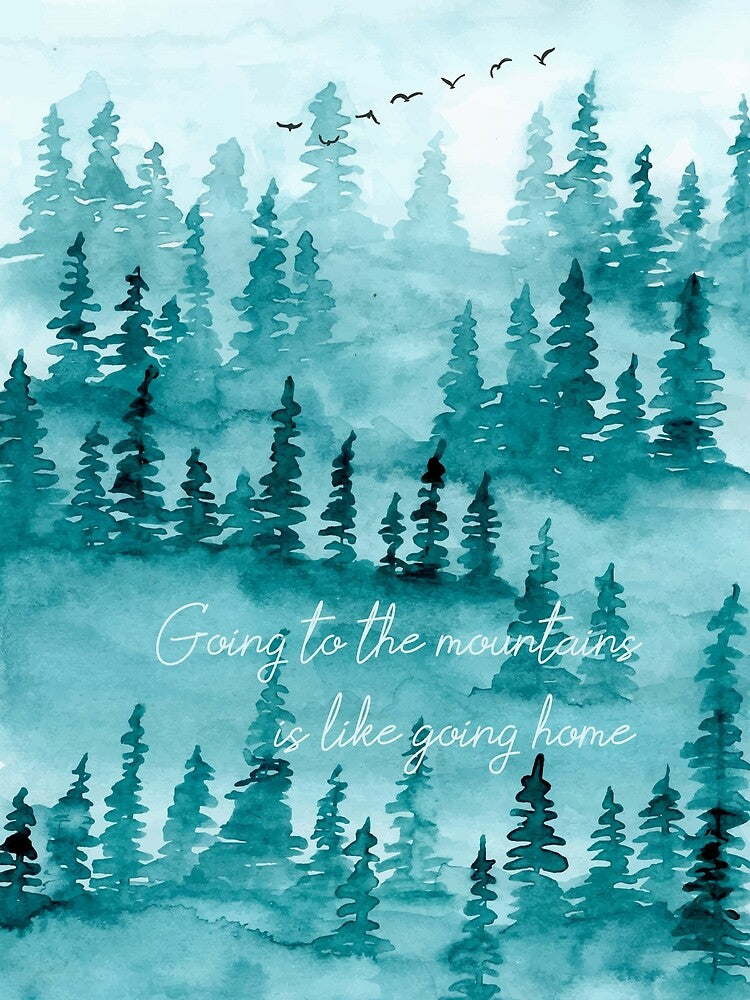 Going to the mountains is like going home by della95