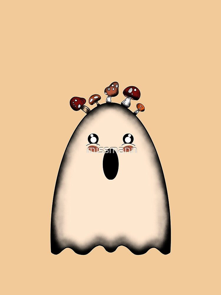 Oh My Mushrooms Ghost by missmann