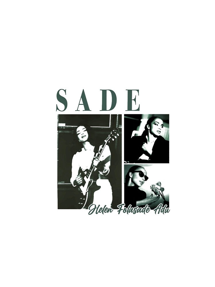 Sade Adu Music Band Jazz Pop Vintage Signature Retro 80s 90s Bootleg Rap Style by Trantranpeter