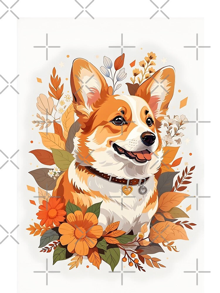 Corgi Chic: Stylish Accessories for Corgi Lovers by digiscapeart