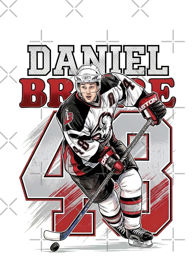Retro Daniel Briere 48 - Buffalo Hockey Legend by Thogan0416