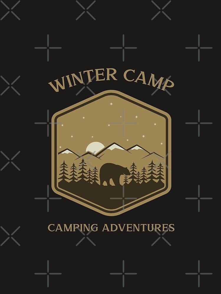 Winter Camp Camping Adventures by ForStrong