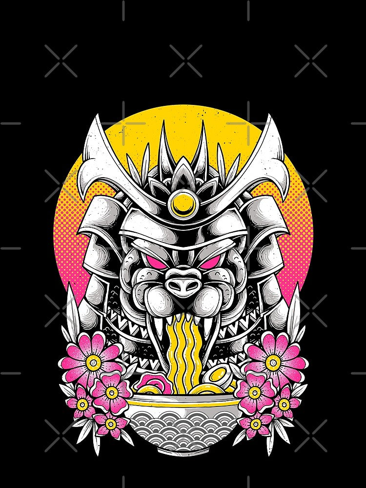 Samurai Kaiju Ramen by GODZILLARGE