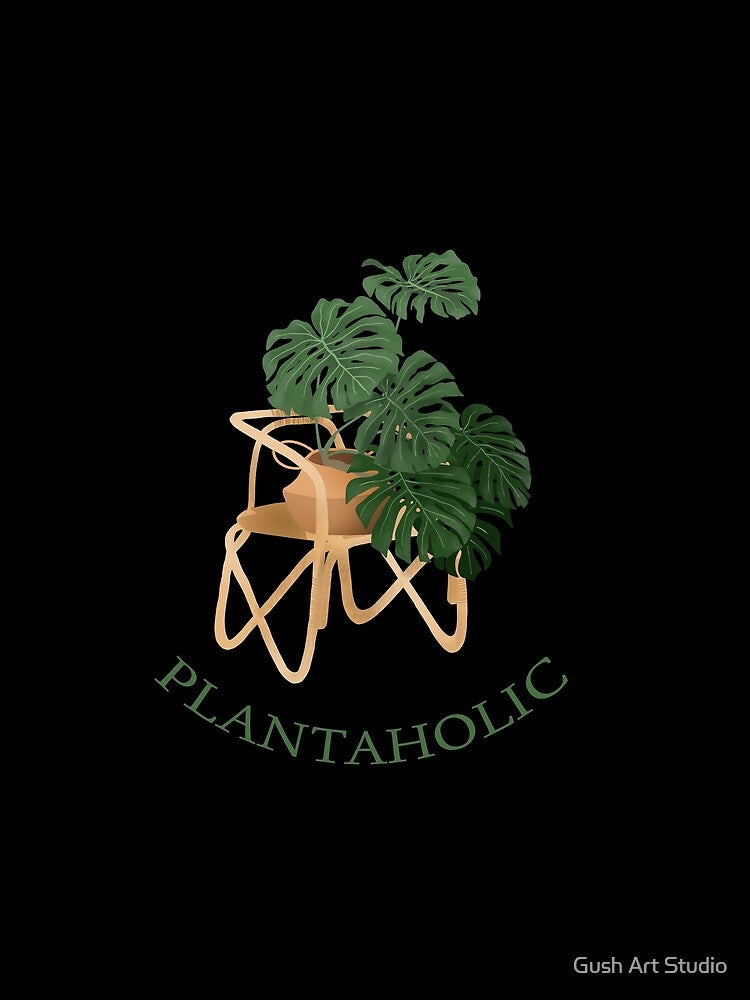 Plantaholic Monstera Illustration by Ana Moguš