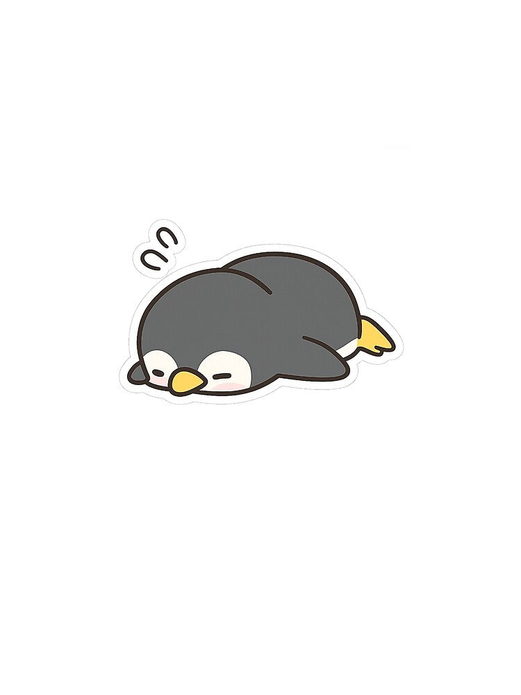 Face-Down Penguin Giving Up by Tripconic
