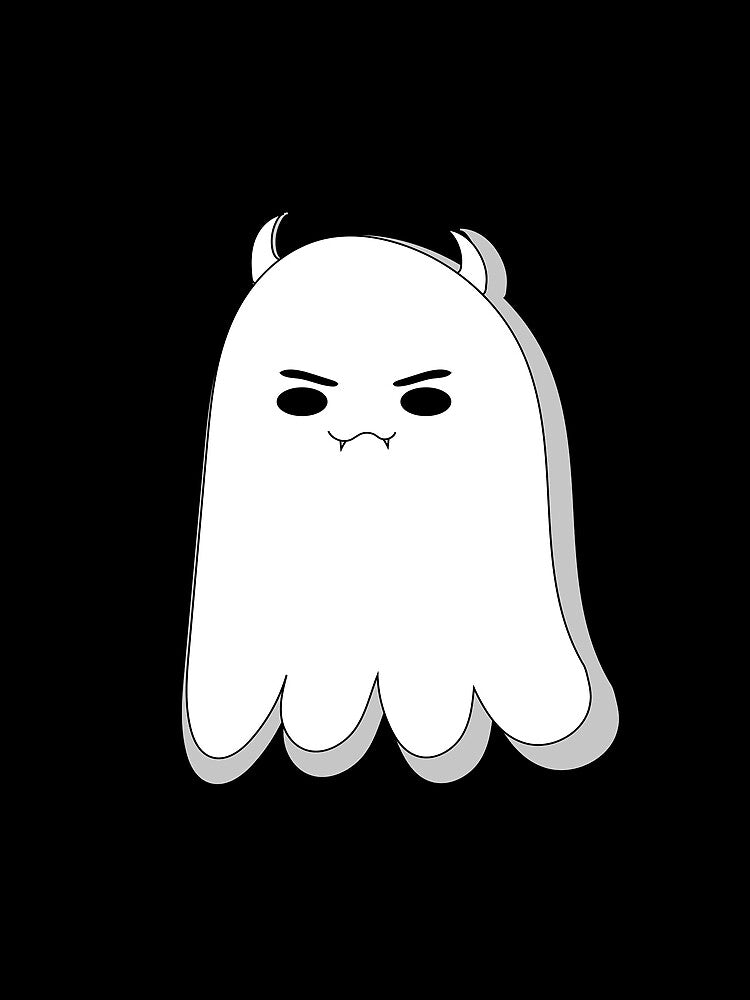 Cute devilish ghost by FireflyStudi0s