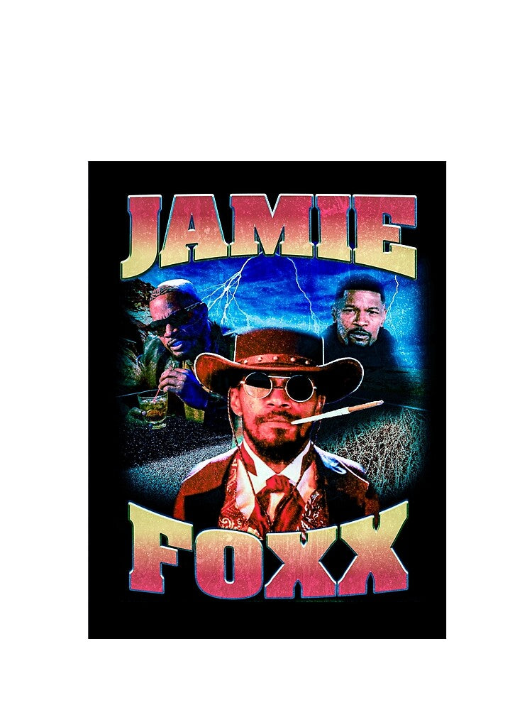 Bootleg Jamie Foxx Design T Shirt by domvito