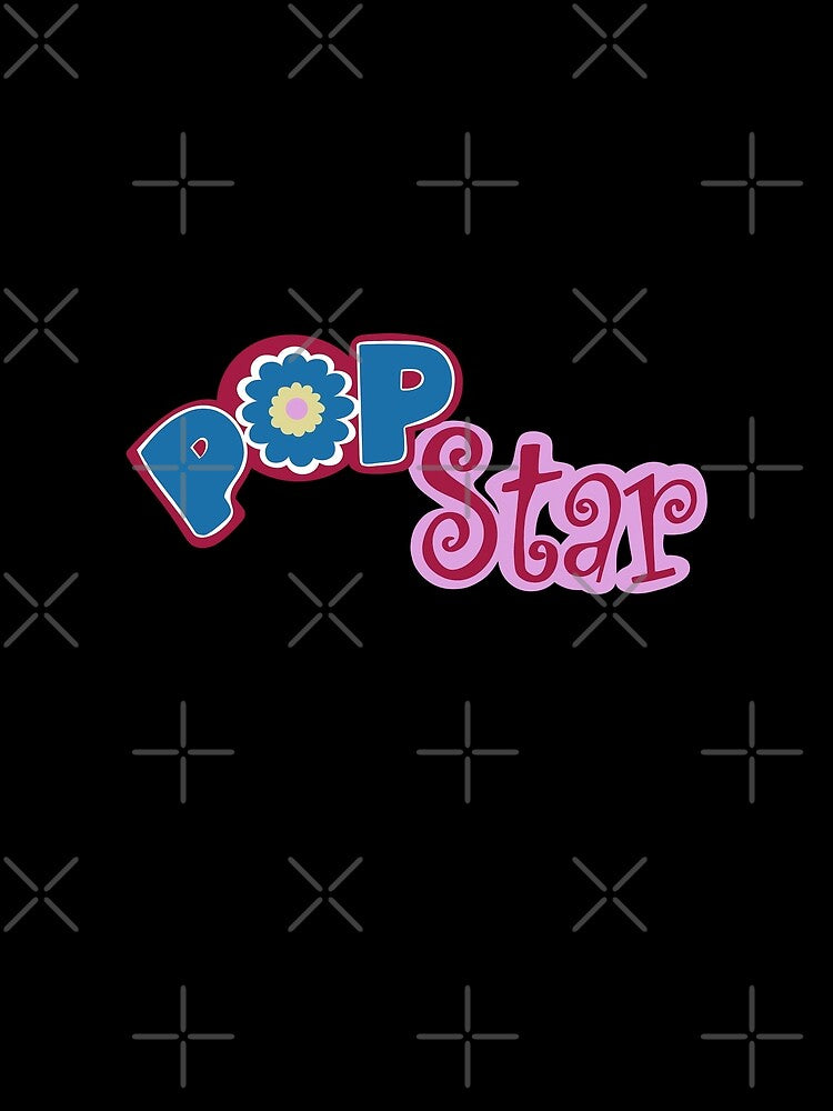 Pop Star Vintage Aesthetic Y2K by ZuriRetroPrints