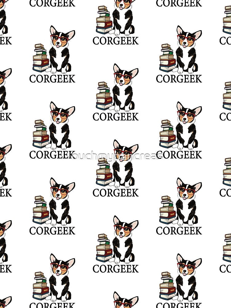 Corgi for book lovers, book nerds, readers, or english teachers by ouchmypancreas