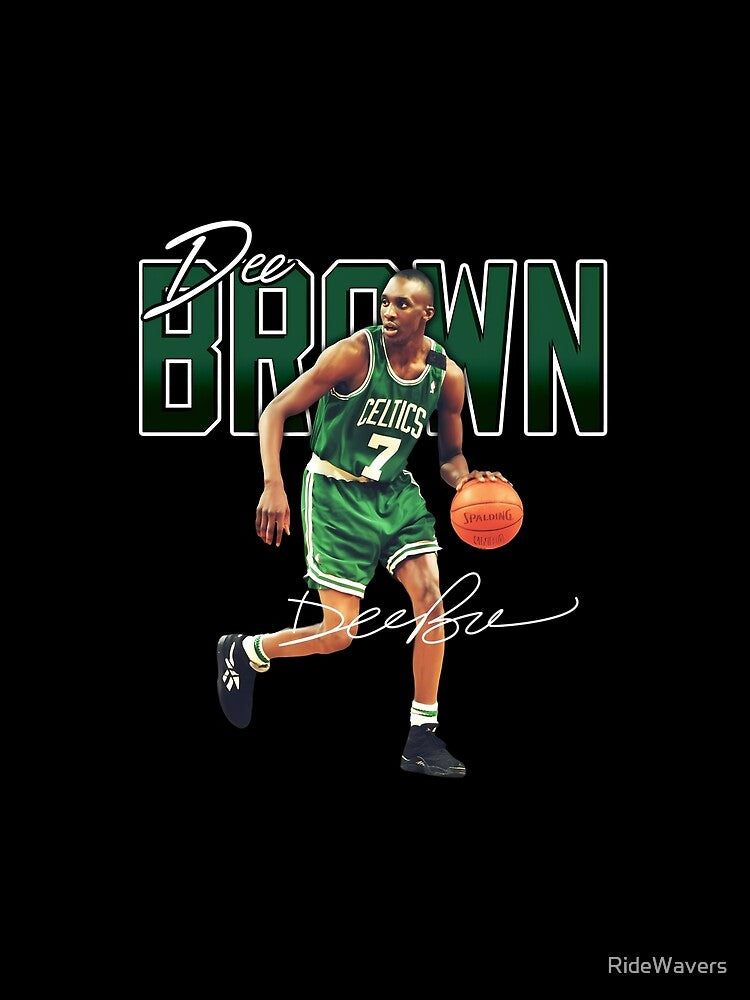 Dee Brown No Look Legend Basketball Signature Vintage Retro 80s 90s Bootleg Rap Style by RideWavers