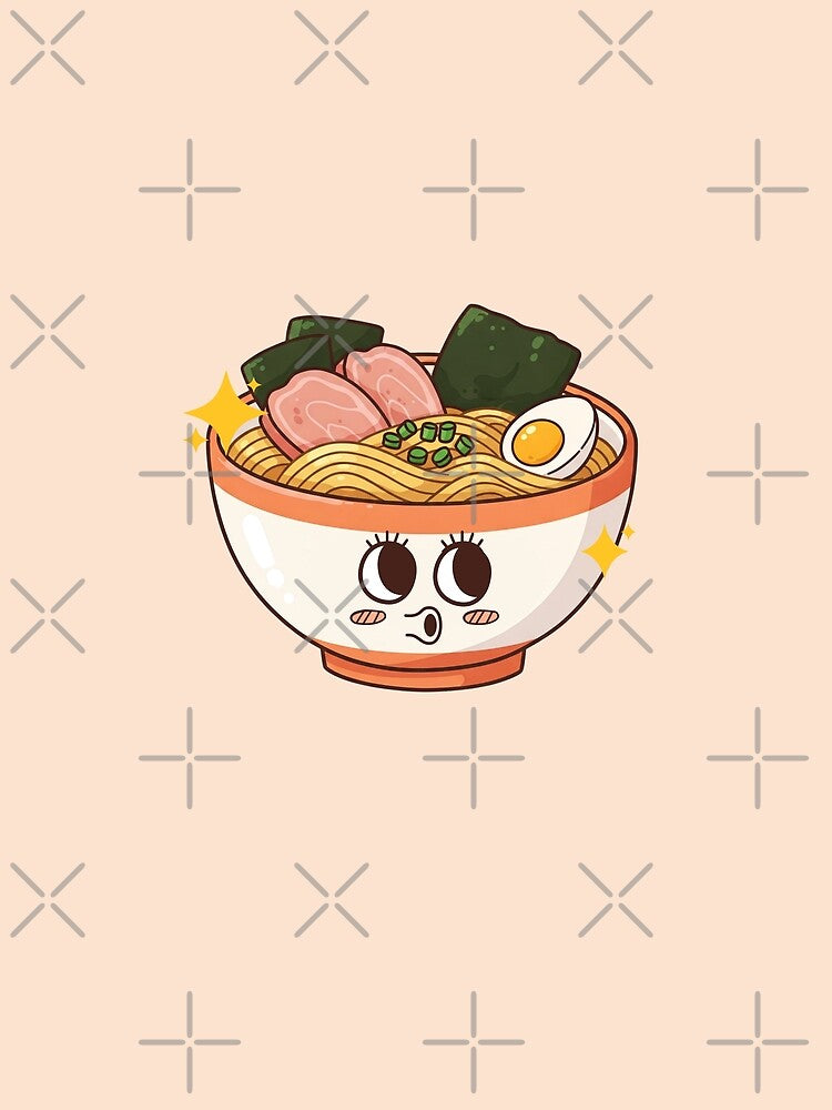 Retro Ramen Bowl by Claustronautas