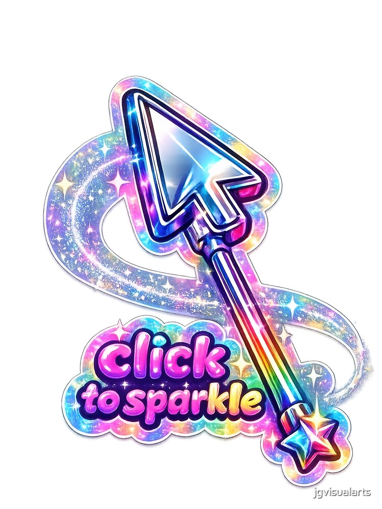 Click to Sparkle Cursor Wand Y2K by jgvisualarts