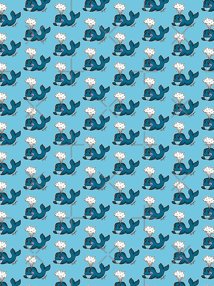 Kawaii Blue Whale by Yuni-Naoki