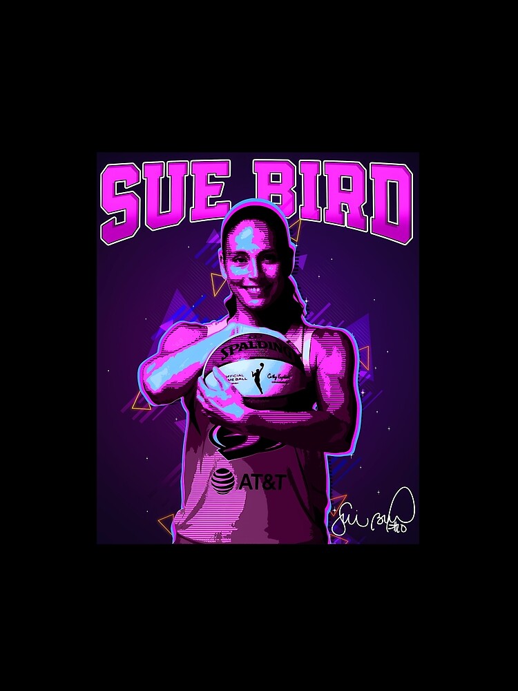 Sue Bird Legend Basketball 3000 Assists Signature Vintage Retro 80s 90s Bootleg Rap Style by Zouhairm