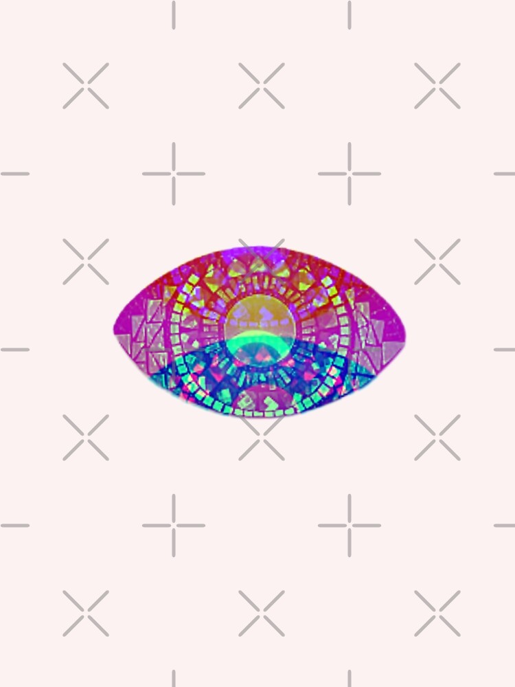 Trippy Mosaic Evil Eye by MajestyMaker