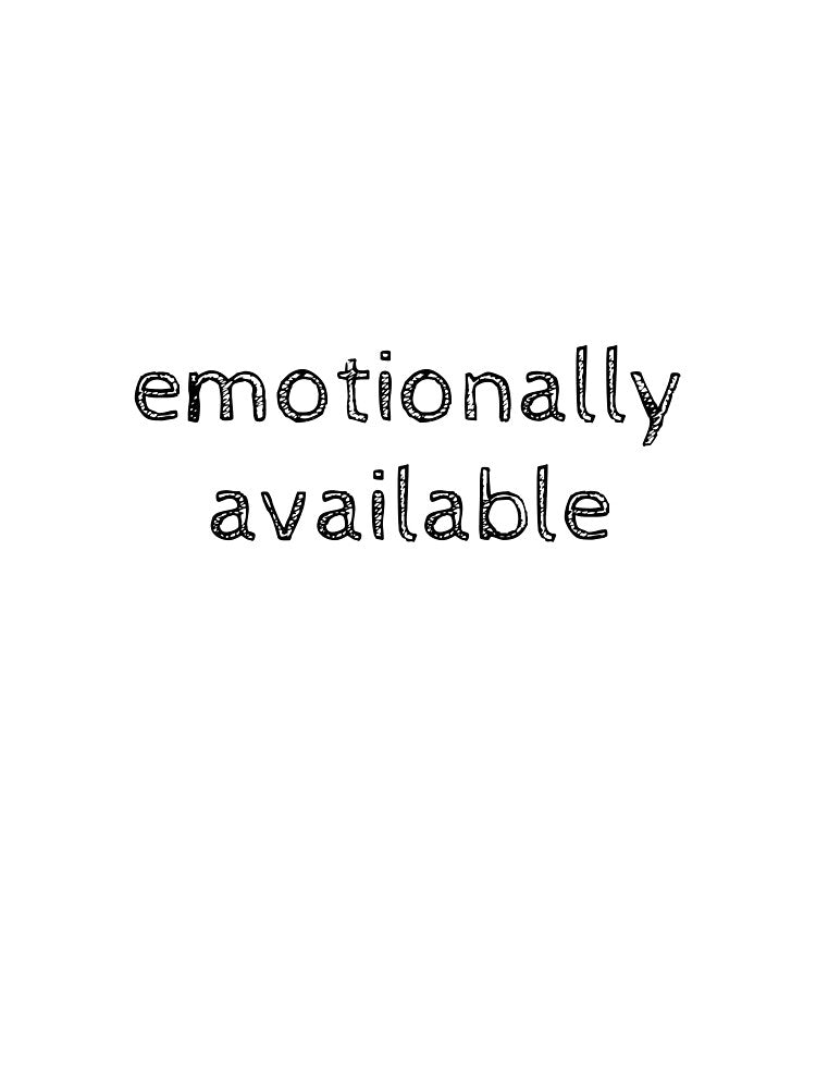 Emotionally Available by Davidpama