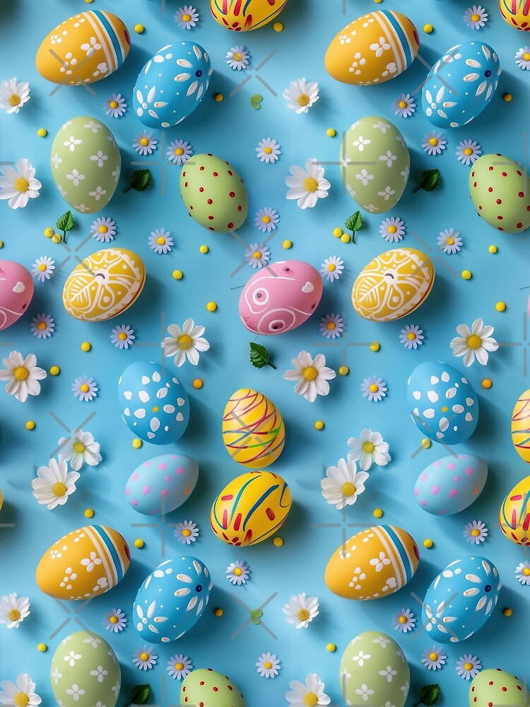 Easter Eggs flowers by LoveLaxmi Arts