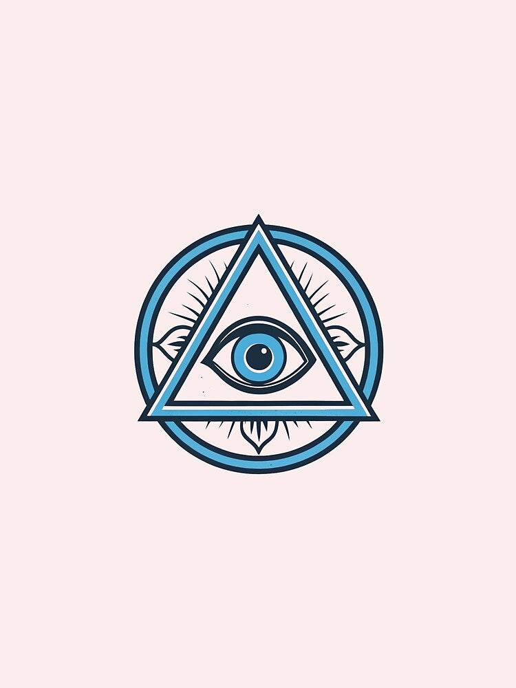Evil eye blue by Lucky 777