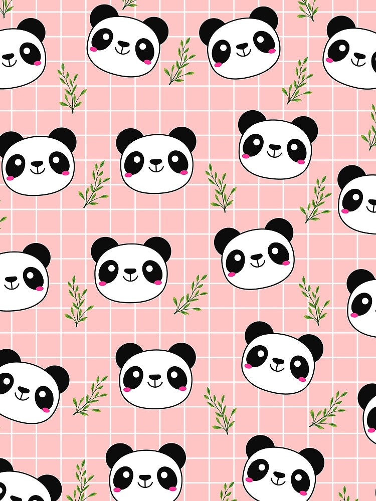 Cute Panda Pattern by XbaeX
