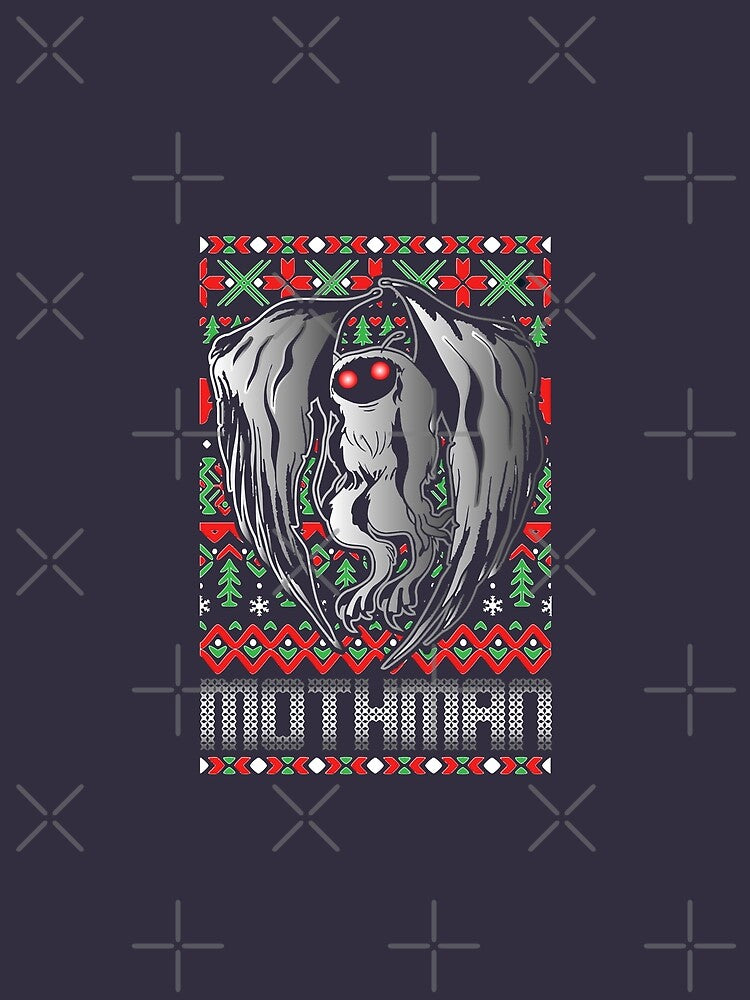 Music Vintage Mothman Funny Graphic Gifts by Shirleydavenpor