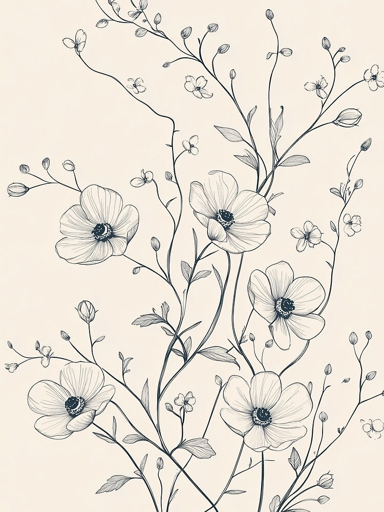 Wildflower Elegance by Carlos Monteiro