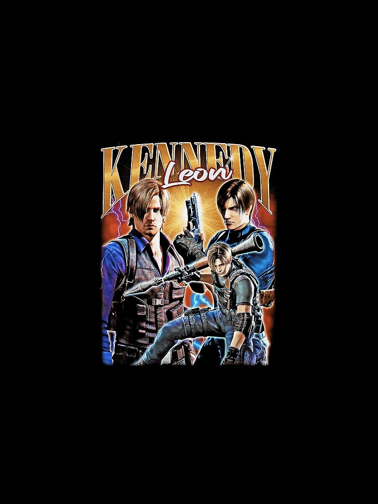 Leon S. Kennedy Vintage Retro Bootleg 90s Style by Levihumil