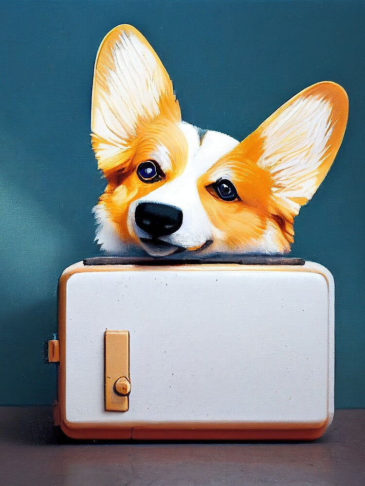 happy corgy by Aliveforfun