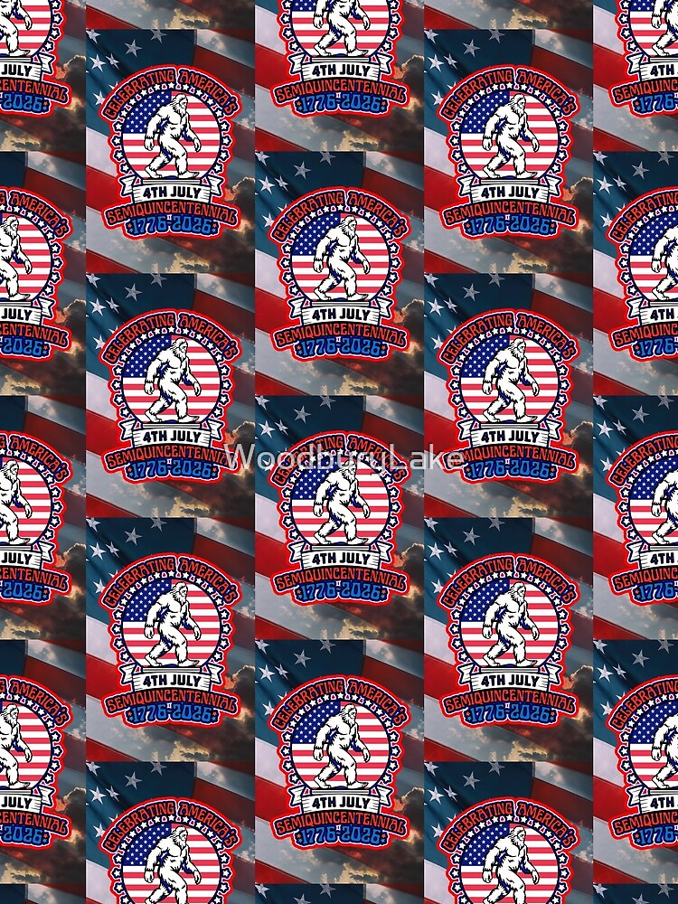 Big Foot 250th Anniversary Of The Usa by WoodburyLake