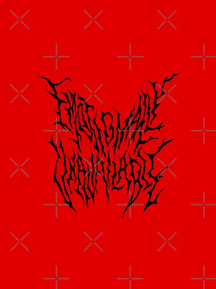 Copy of Emotionally Unavailable metal logo, black by qubit