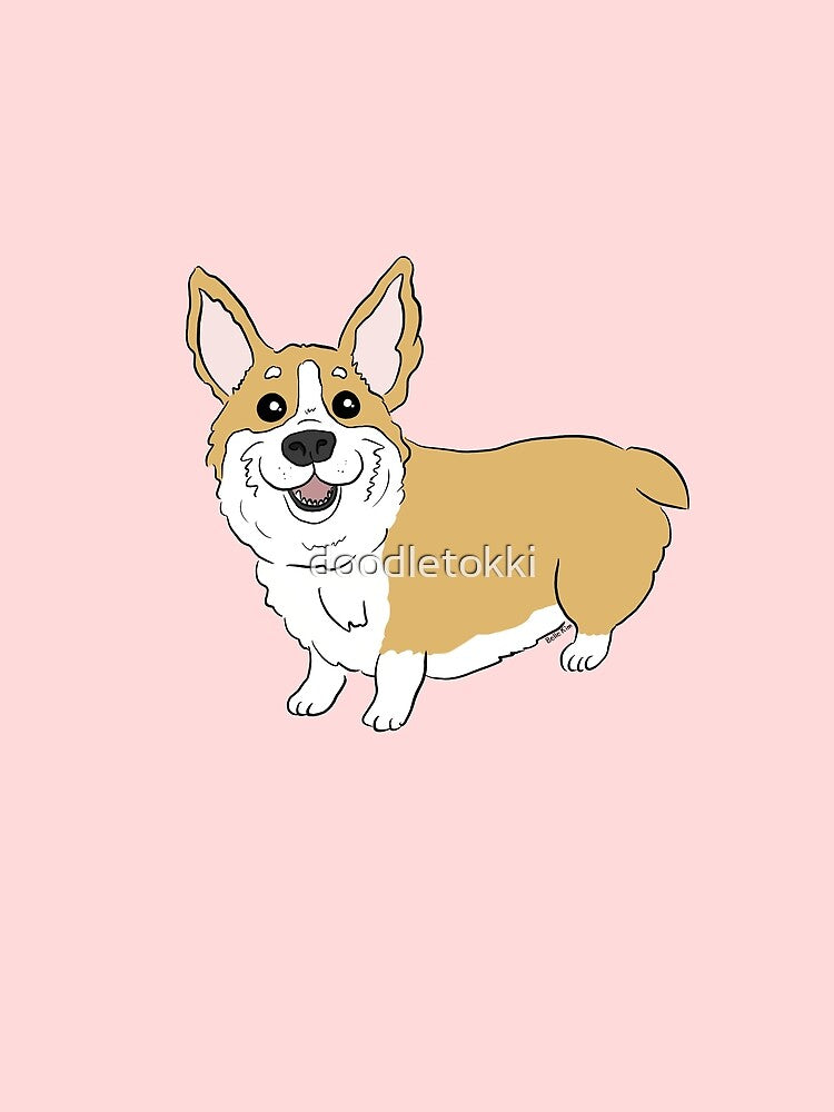 Cute corgi butt by doodletokki
