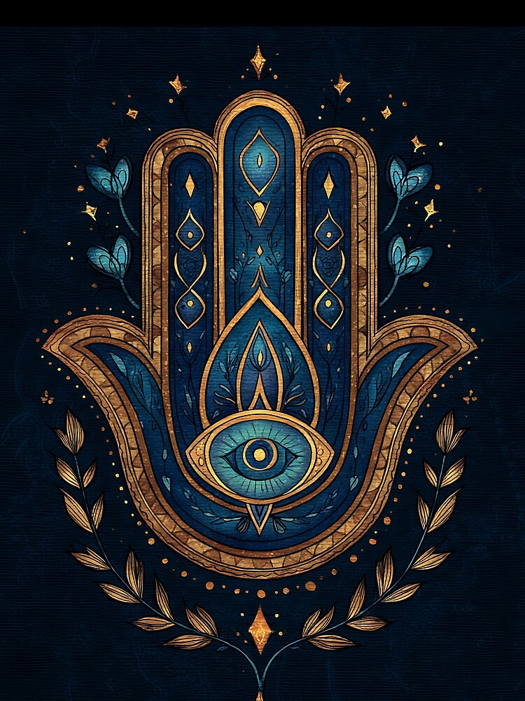 Mystical Hamsa Hand Aesthetic by bapupa