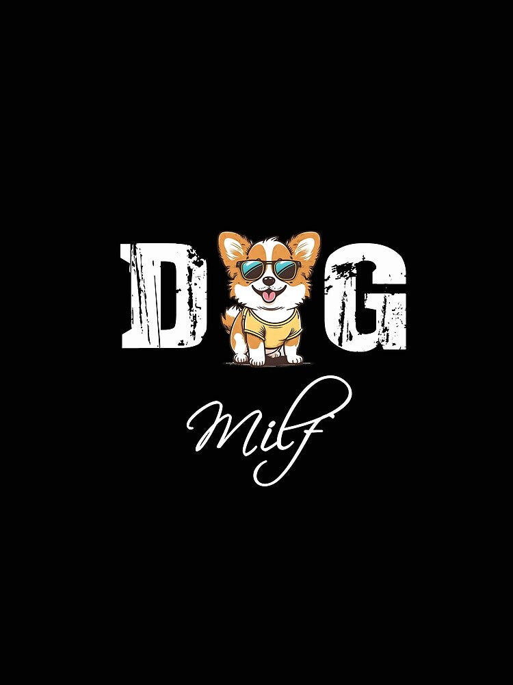 Dog Milf Corgi Mama Dog Lover Fur Baby Corgi Girl Shirt by Dwebster27