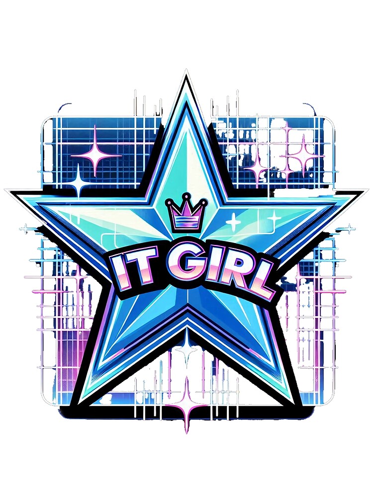 IT GIRL blue Y2K Star by LEYLA Hunter