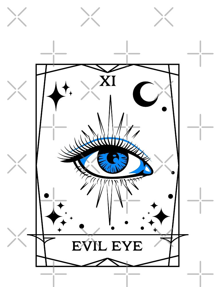 Evil Eye Tarot Card by Kloppkids